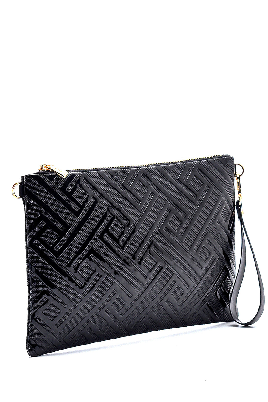 Women's Patent Leather Portfolio Bag