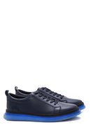Erkek Deri Delikli Sneaker | Derimod