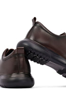 Men's Brown Lace-Up Leather Casual Shoes | Derimod