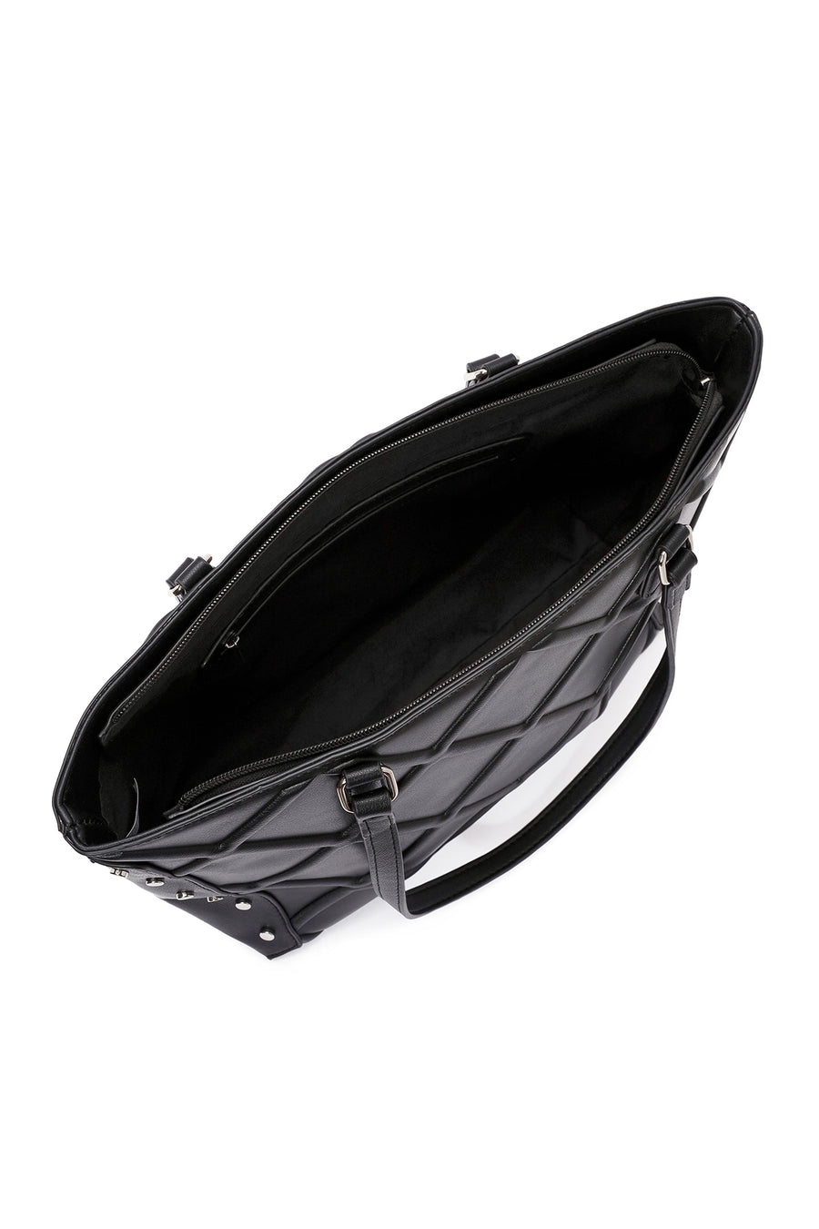 Women's Black Printed Casual Shoulder Bag