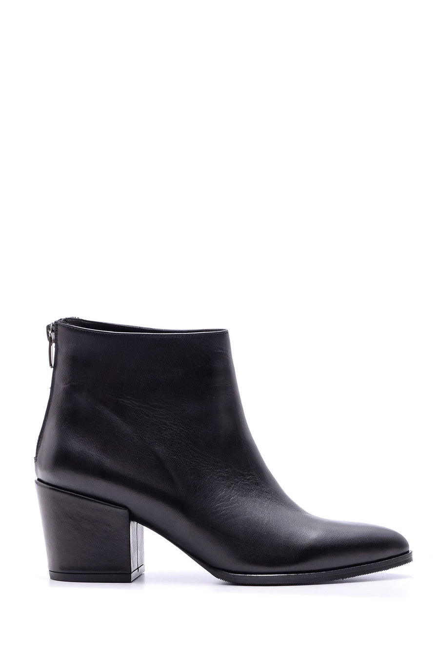 Women's Heeled Leather Boots 19WFD240818 | Derimod