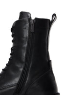 Women's Black Leather Boots | Derimod