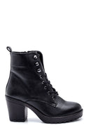 Women's Zippered Heeled Boots | Derimod
