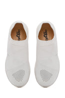 Derimod Zero Women's White Fabric Sneakers | Derimod