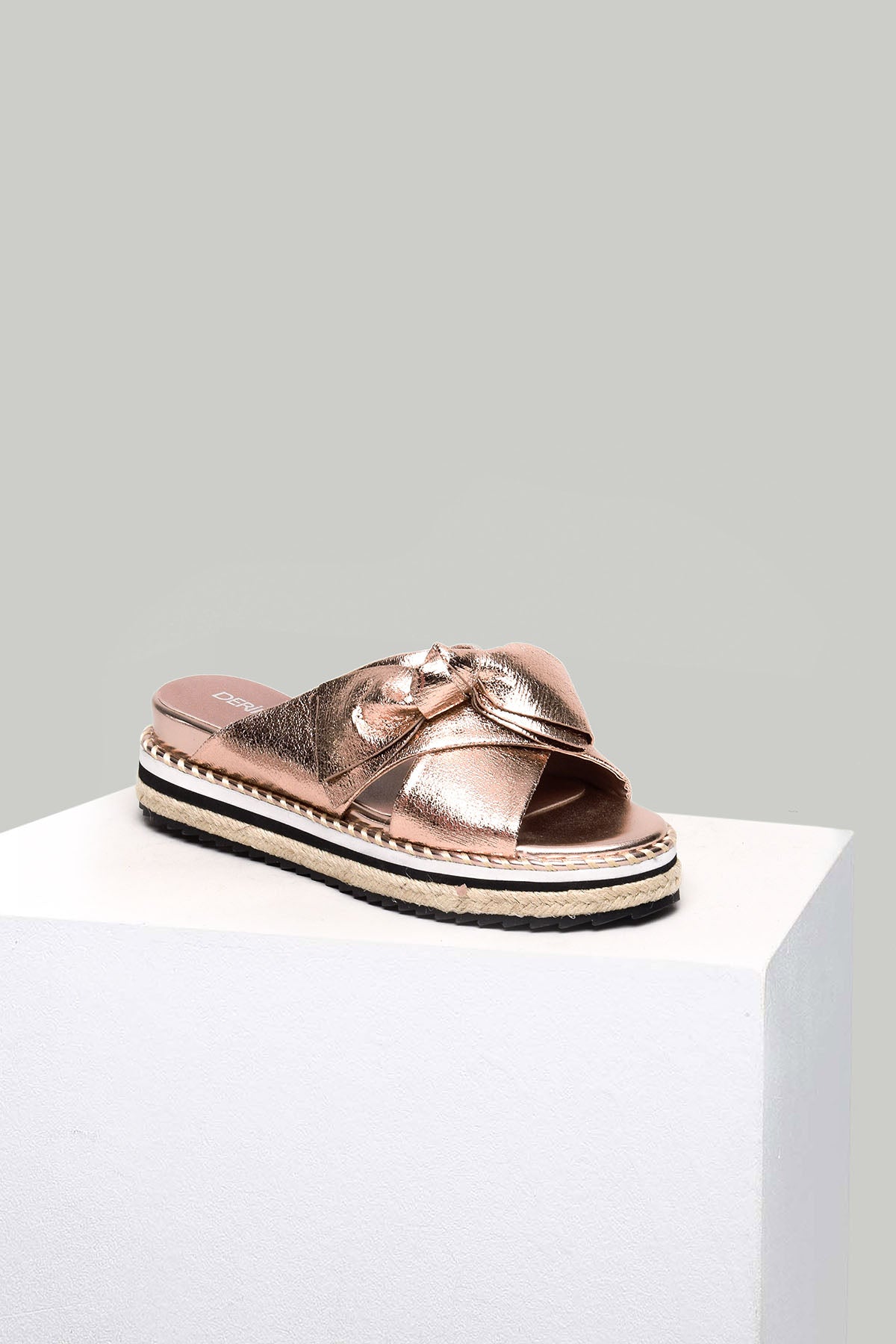 Rose Gold Women's Slippers 18SFE201932 | Derimod