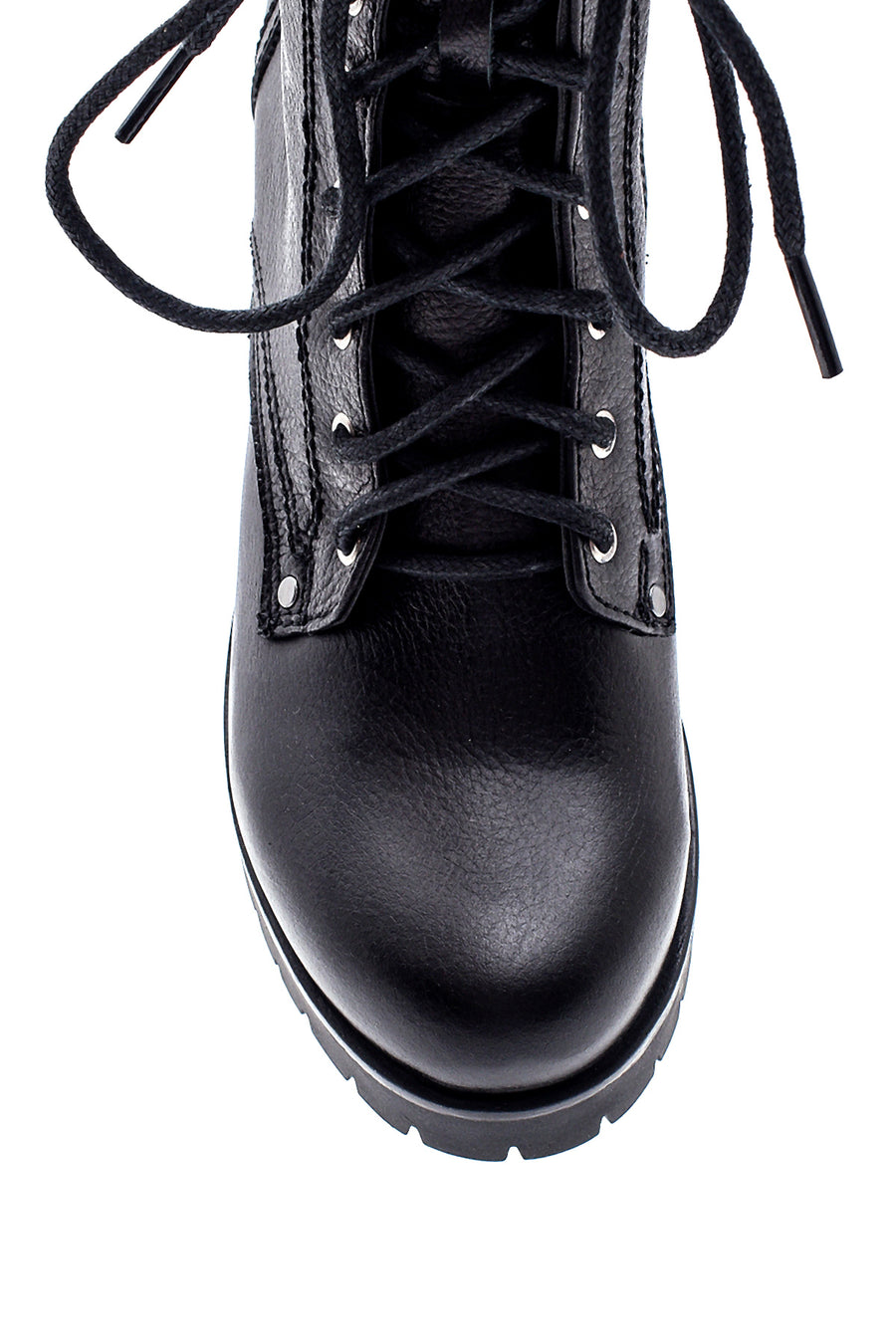 Women's Leather Heeled Boots