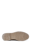 Men's Mink Leather Boots Flat Boots | Derimod