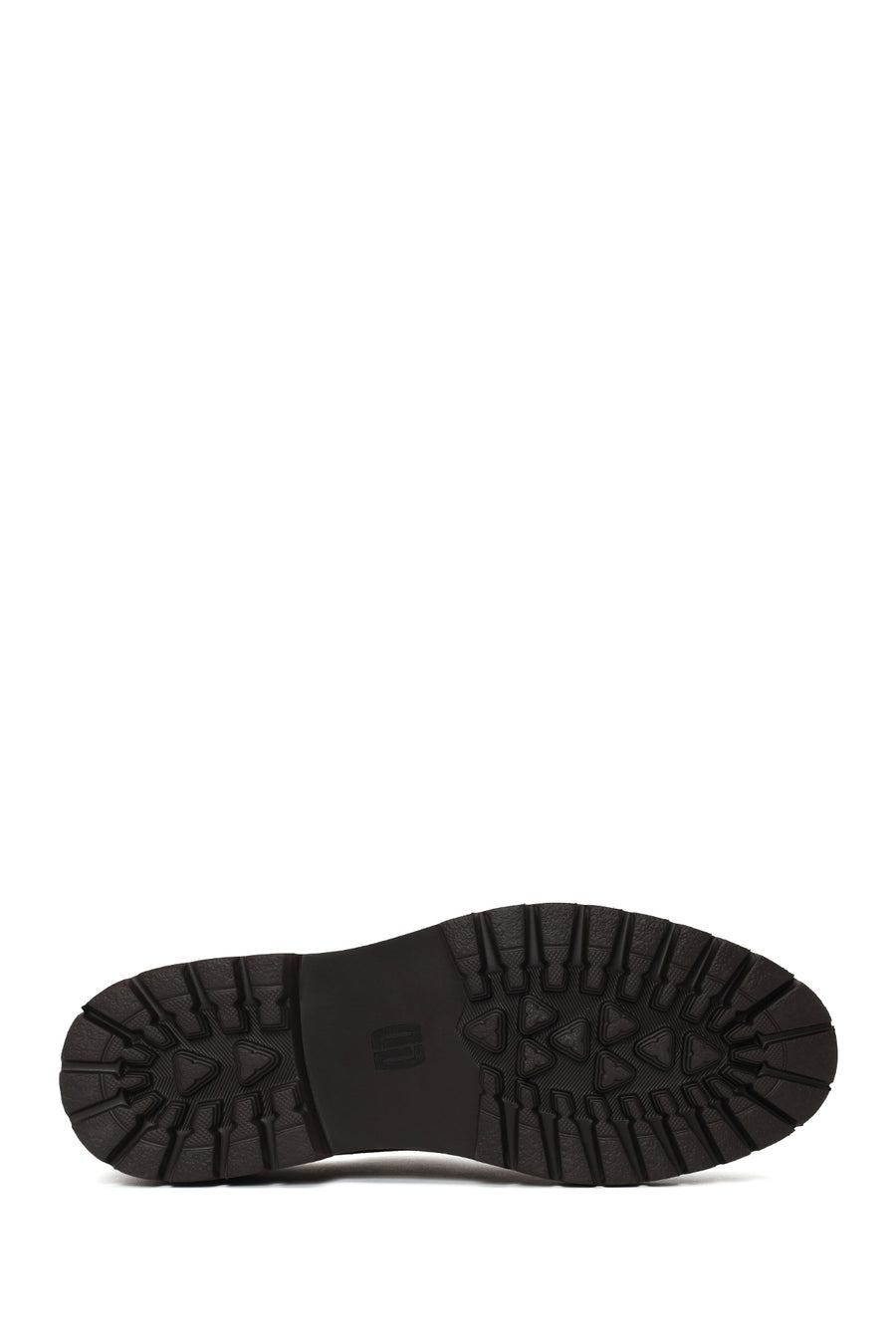Male Brown Lace-Up Thick-Soled Suede Casual Shoes
