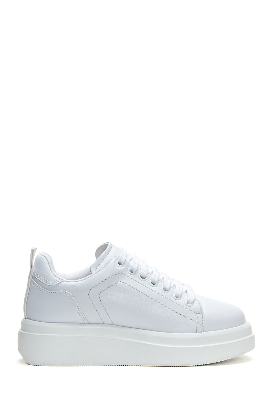 Kadın Beyaz Kalın Tabanlı Sneaker 22SFE401518 | Derimod