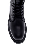 Women's Leather Zippered Boots | Derimod