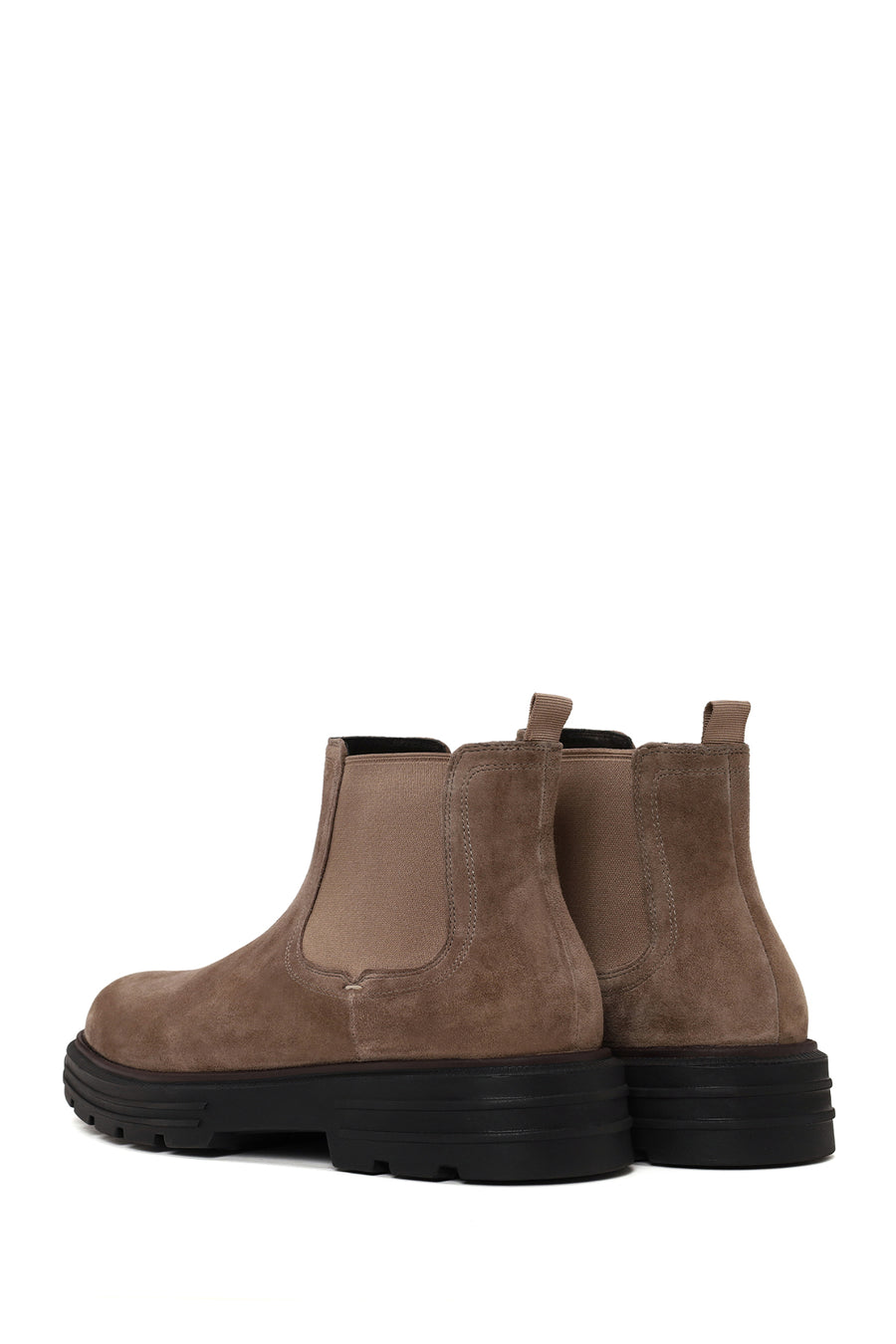 Male Mink Thick-Soled Suede Casual Chelsea Boots