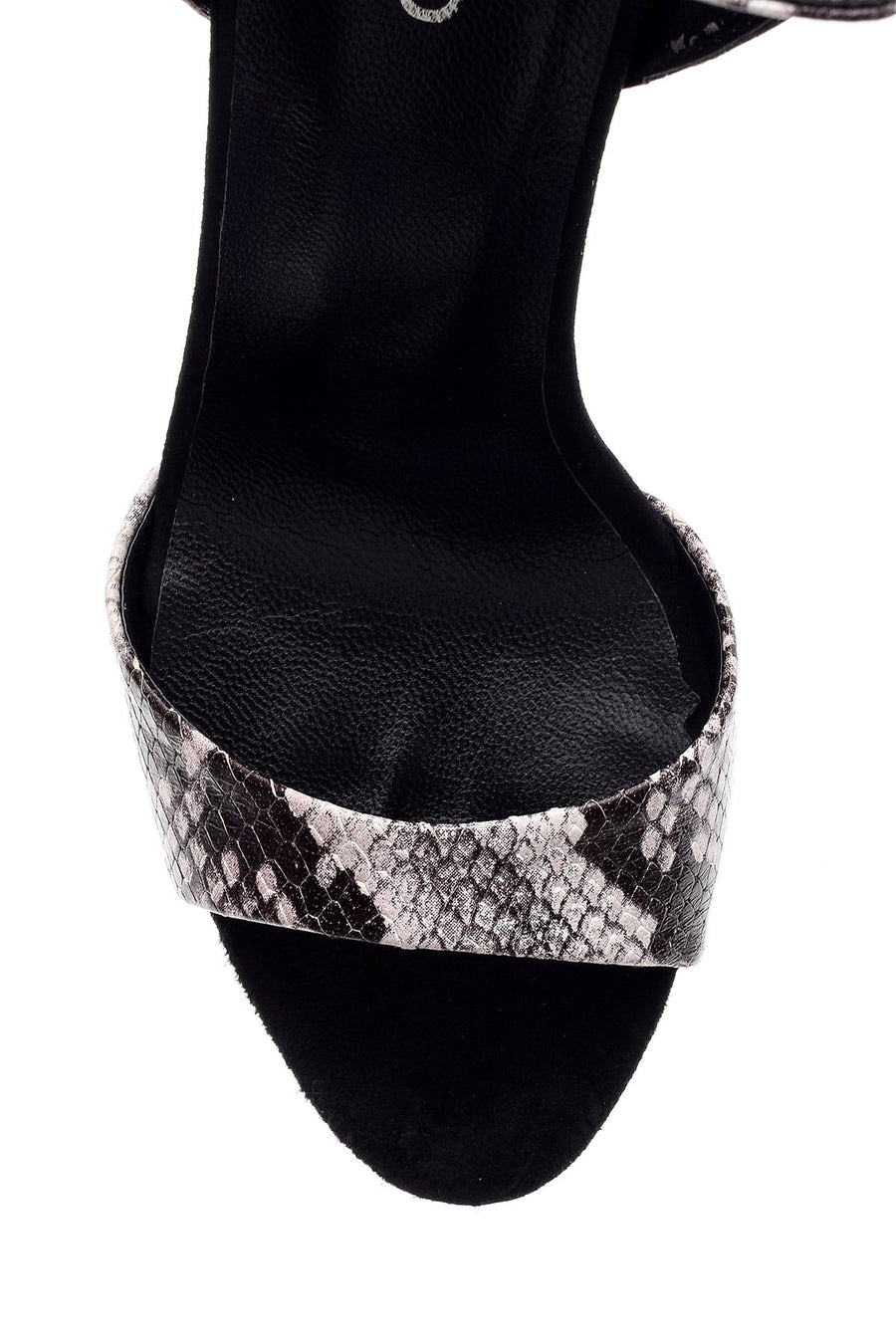 Women's Snakeskin Patterned Heeled Shoes