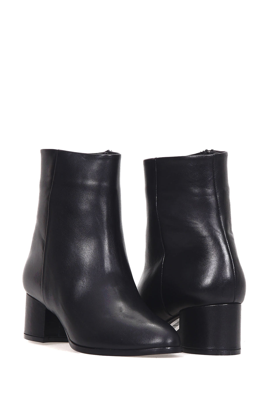 Women's Heeled Leather Boots