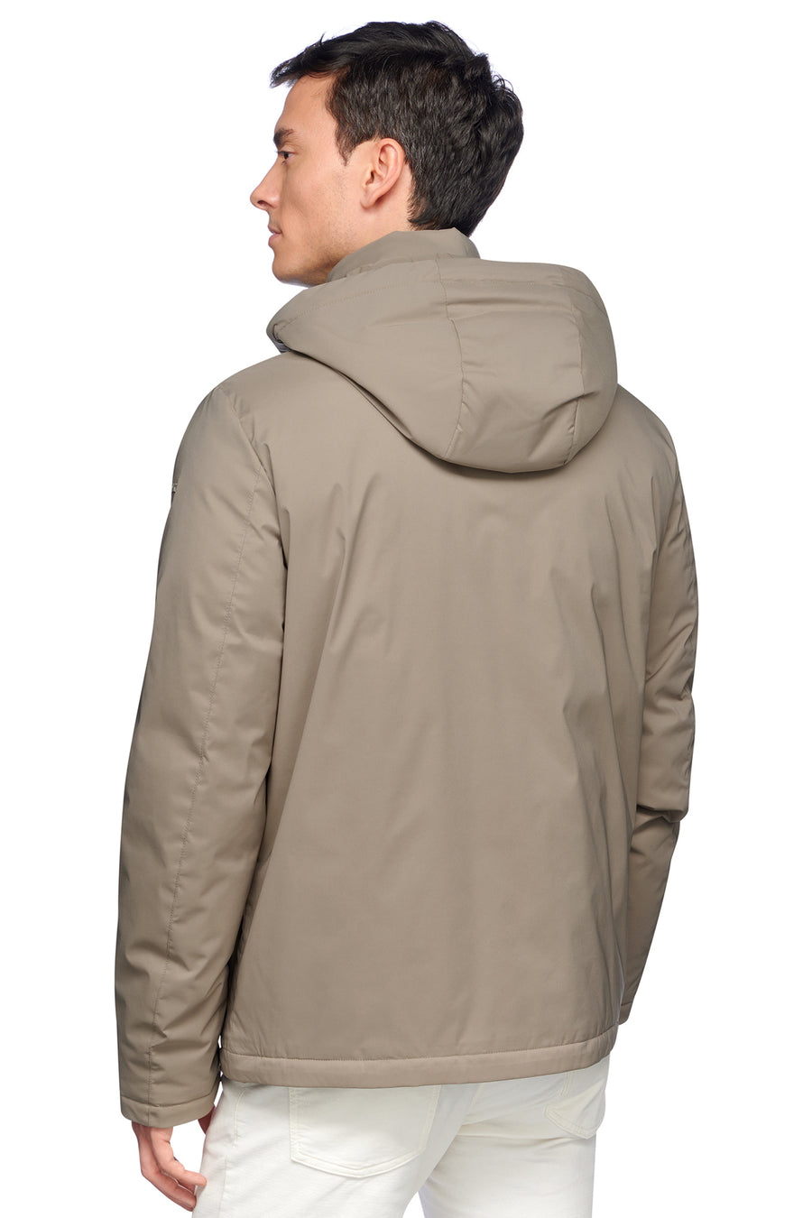 Geox Men's Green Aurelio Hooded Jacket
