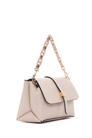 Women's Beige Long Strap Crossbody Bag | Derimod