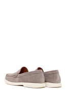 Male Grey Suede Loafer | Derimod