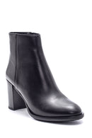 Women's Heeled Leather Boots | Derimod