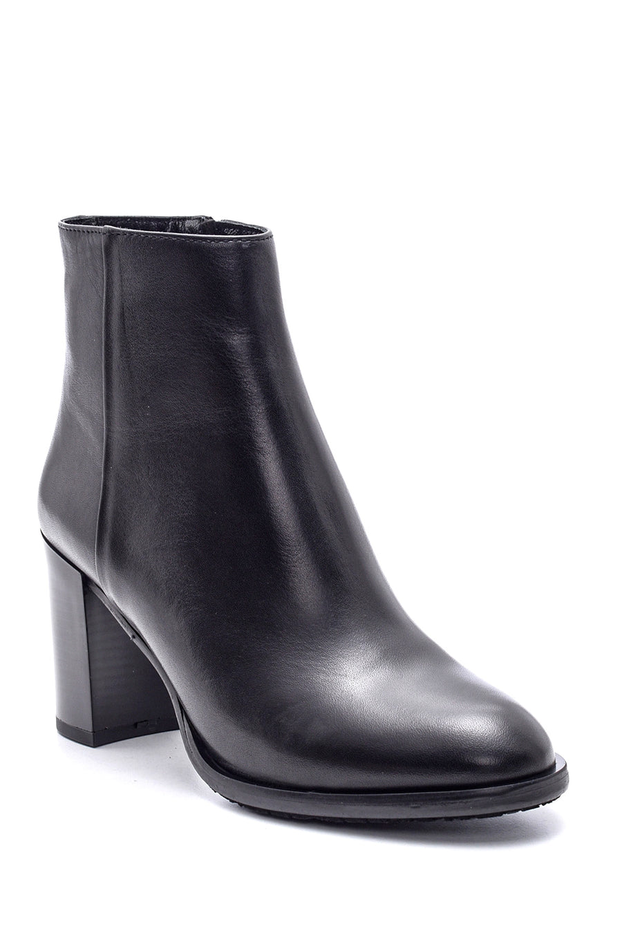 Women's Heeled Leather Boots
