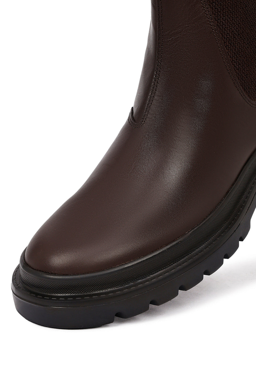 Men's Brown Leather Casual Chelsea Boot