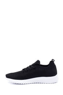 Women's Black Fabric Sneaker | Derimod