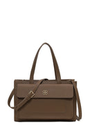Woman Mink Classic Shoulder Bag with Long Strap | Derimod