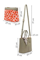 Woman Green Long-Strap Shoulder Bag | Derimod
