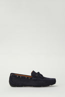 Suede Men's Leather Loafer | Derimod