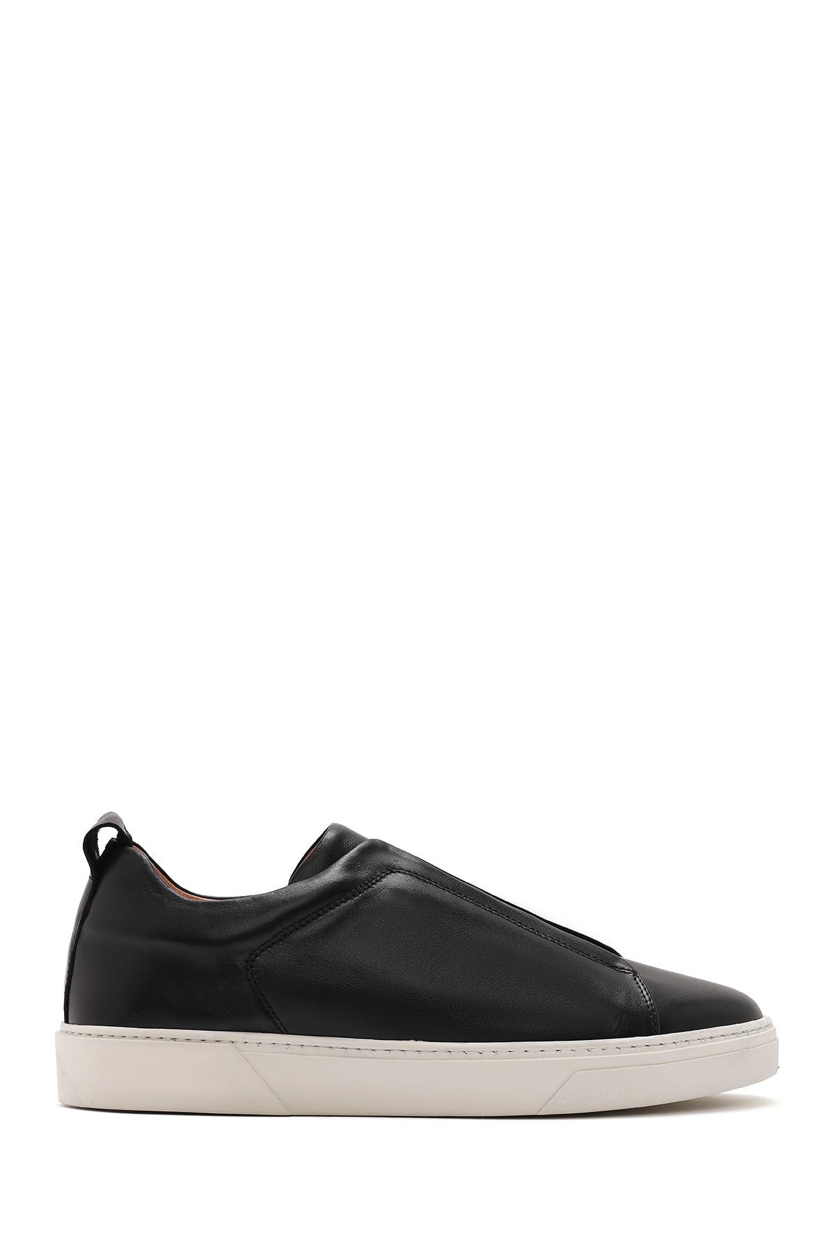 Male Black Leather Sneaker 26SFD631618 | Derimod
