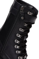 Harley-Davidson Women's Black Gladis Leather Boots | Derimod