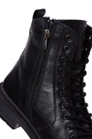 Men's Black Leather Classic Boots | Derimod