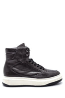 Erkek Deri Boğazlı Sneaker | Derimod