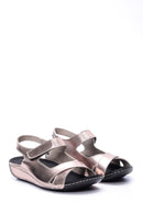 Women's Gold Comfort Sandals | Derimod