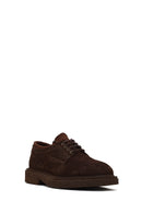 Men's Brown Lace-Up Suede Leather Casual Shoes | Derimod