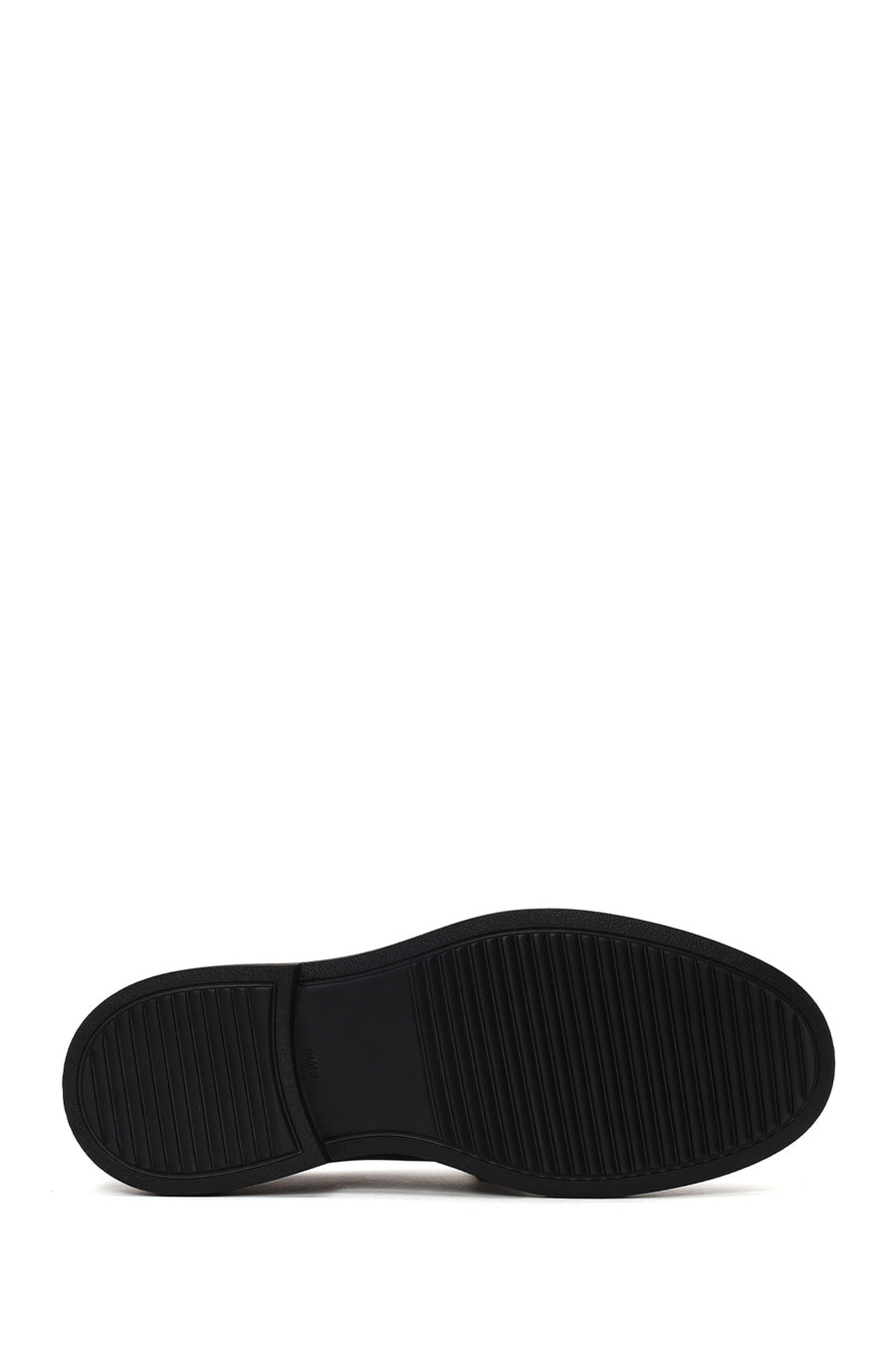 Male Black Lace-up Leather Casual Shoes