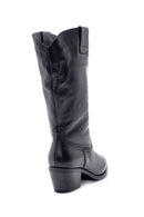 Women's Leather Heeled Boots | Derimod