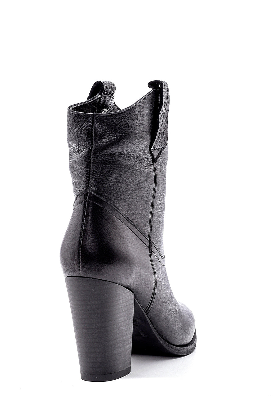 Women's Leather Heeled Boots