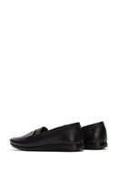 Kadın Siyah Deri Konfor Loafer | Derimod