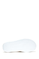 Women's Beige Leather Comfort Slippers | Derimod