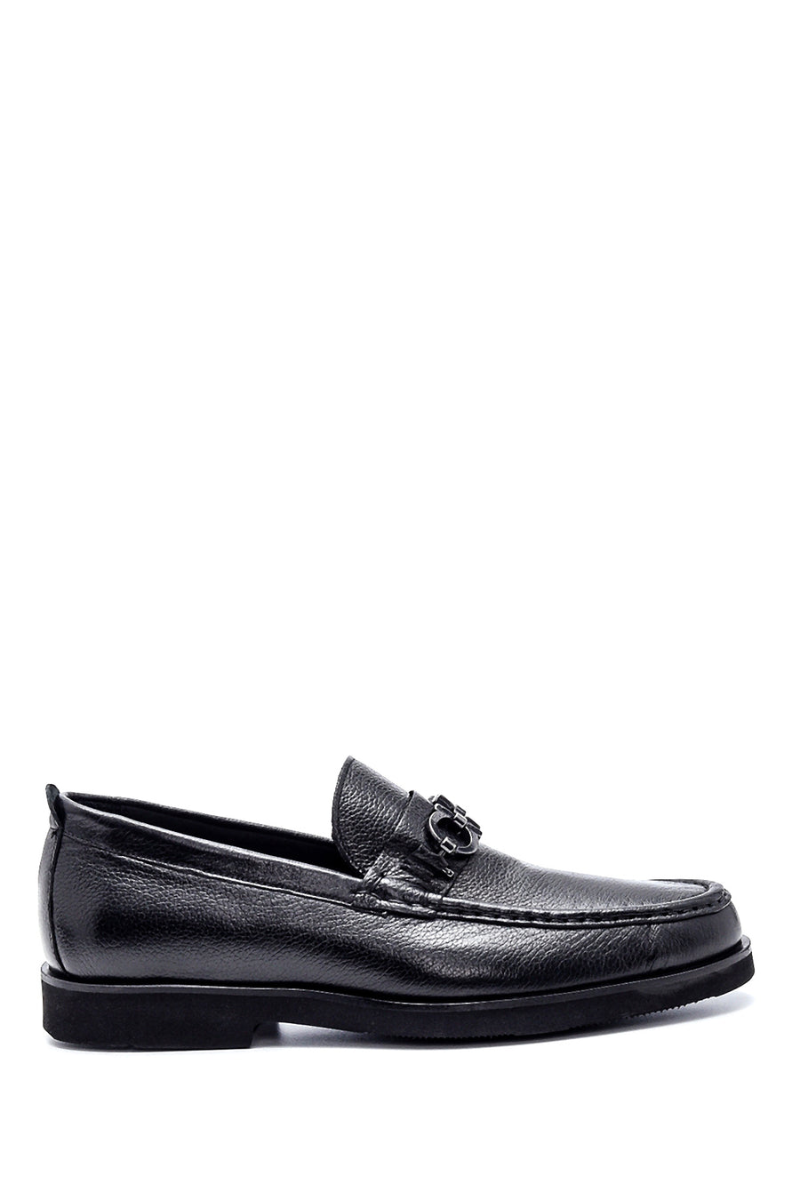 Men's Leather Buckle Loafer 21WFD6390FT | Derimod