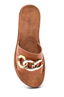 Women's Chain Detailed Slippers | Derimod