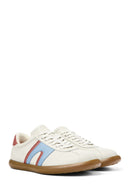 Camper Women's White Pelotas Soller Lace-Up Leather Sneaker | Derimod