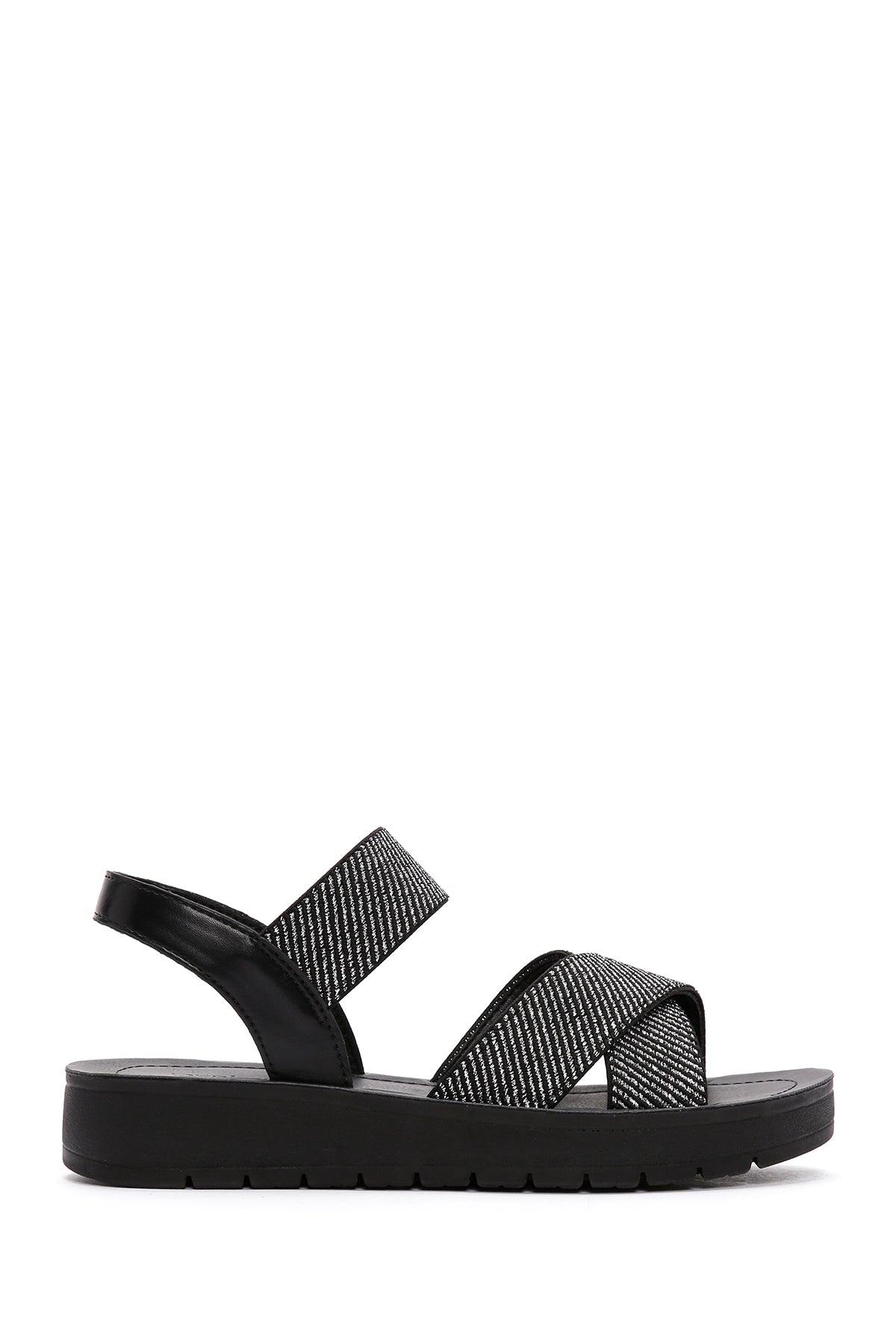Women's Black Ankle Strap Sandals 24SFE465014 | Derimod