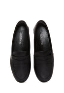 Kadın Siyah Deri Konfor Loafer | Derimod