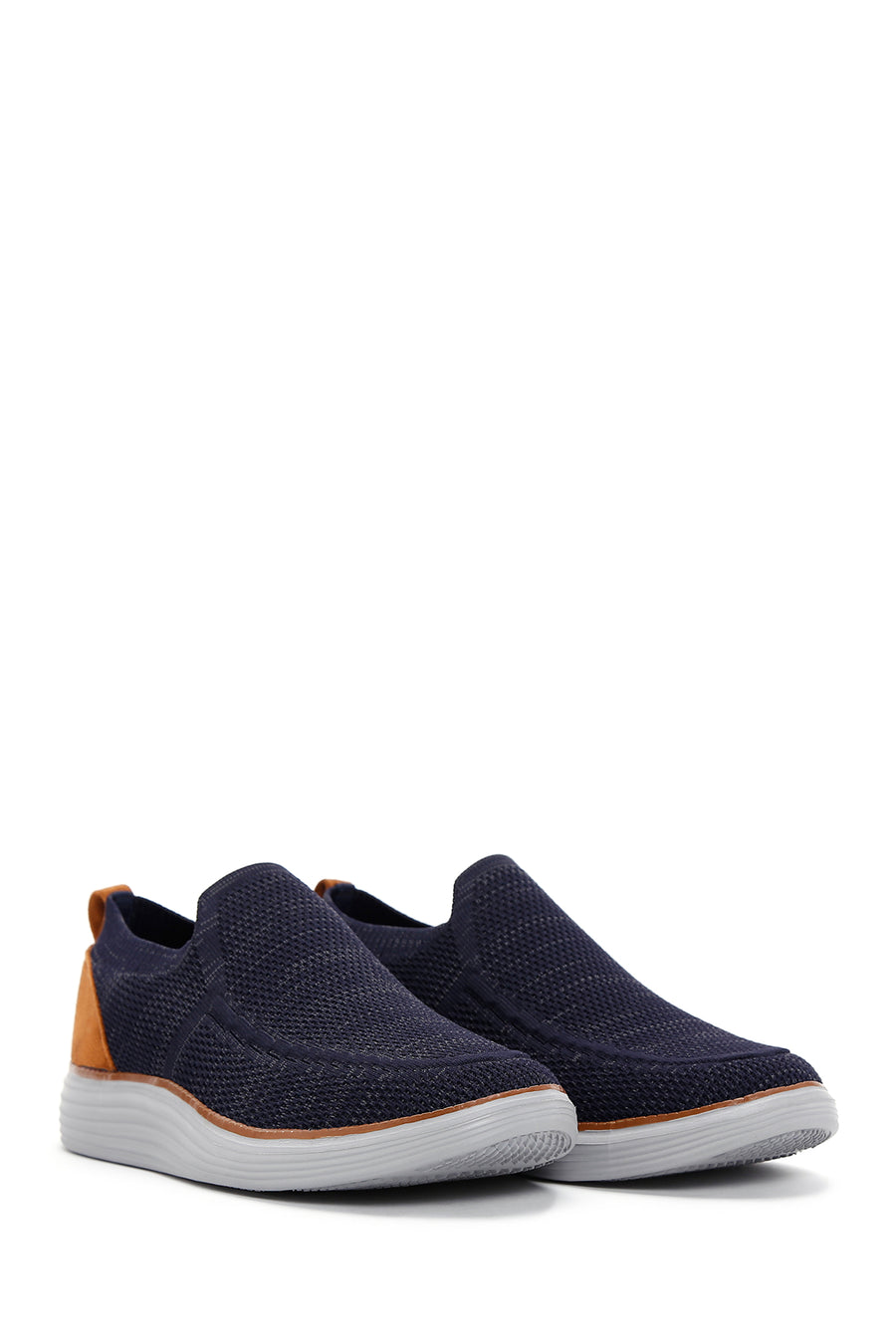 Derimod Zero Men's Navy Blue Thick Soled Sneaker
