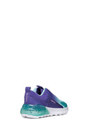 Geox Girls Purple Activart Illuminus Lighted Lace-Up Sneaker | Derimod