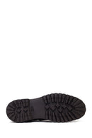 Male Brown Lace-Up Thick-Soled Leather Casual Shoes | Derimod