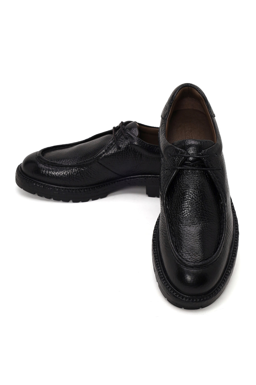 Derimod Black Male Black Lace-up Leather Casual Shoes