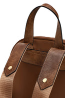 Woman Brown Fabric Backpack | Derimod
