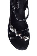 Women's Silver Detailed Sandals | Derimod