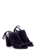 Women's Suede Heeled Shoes | Derimod